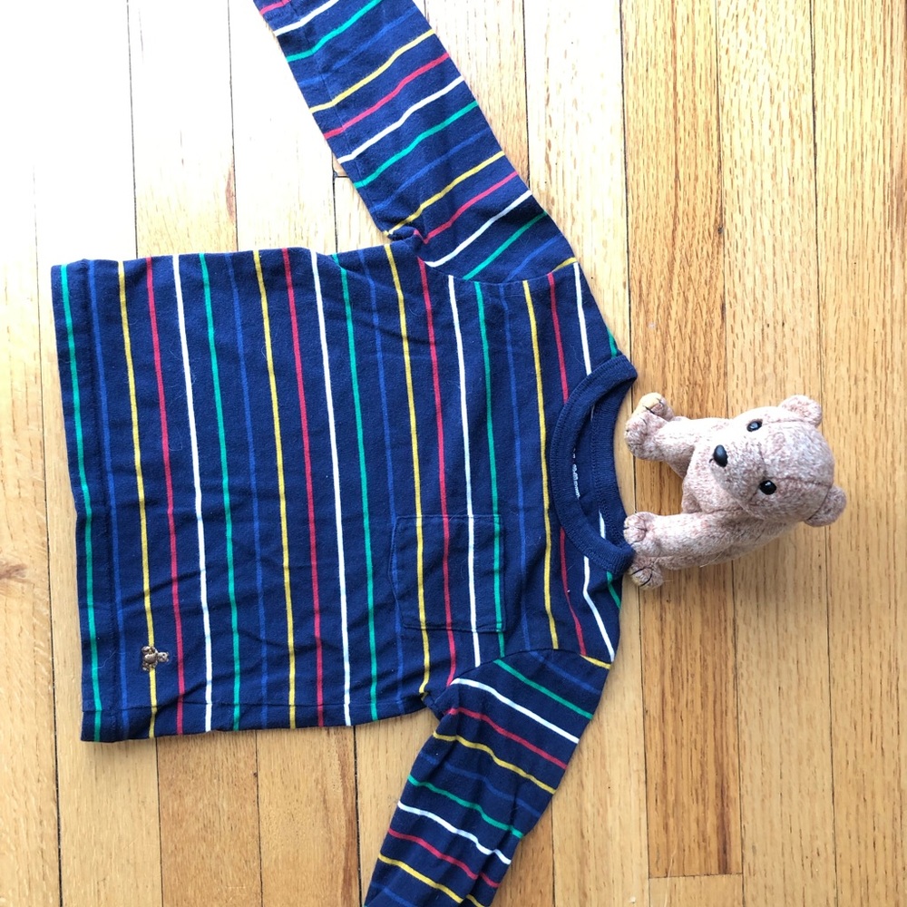 Two cute & colorful long sleeve shirts